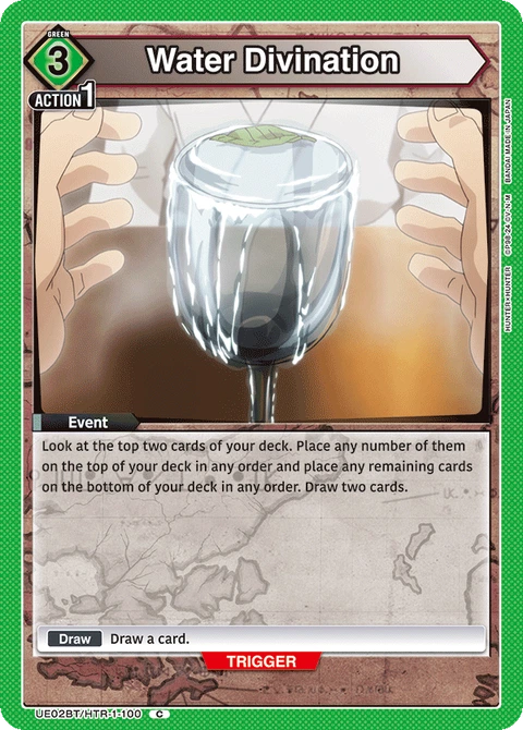 Water Divination - Union Arena (English) card