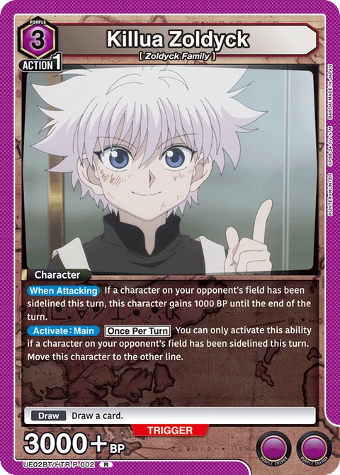 Killua Zoldyck - Union Arena (English) card