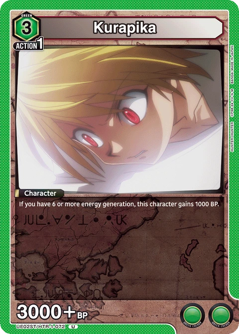 Kurapika - Union Arena (English) card