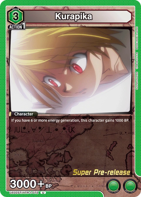 Kurapika - Union Arena (English) card