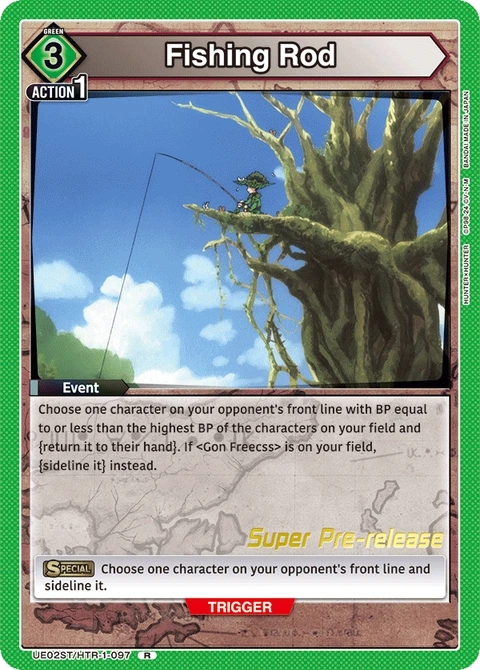 Fishing Rod - Union Arena (English) card