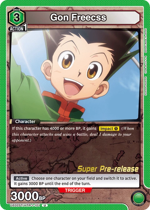 Gon Freecss - Union Arena (English) card