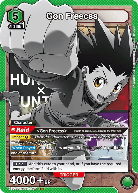 Gon Freecss - Union Arena (English) card