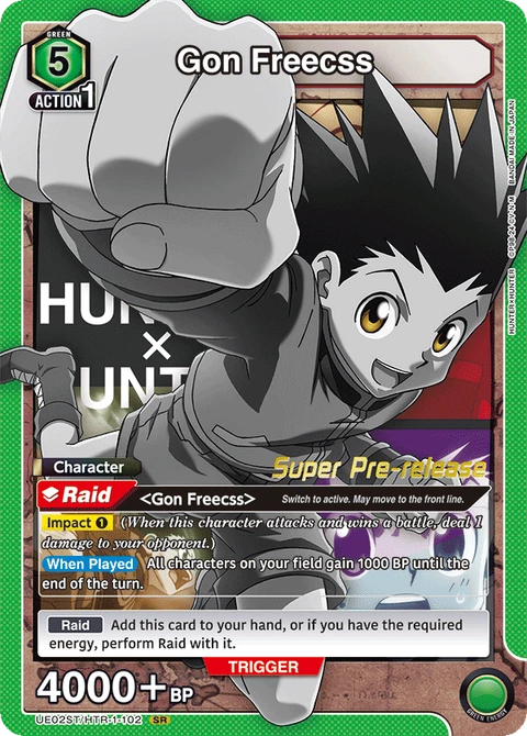 Gon Freecss - Union Arena (English) card