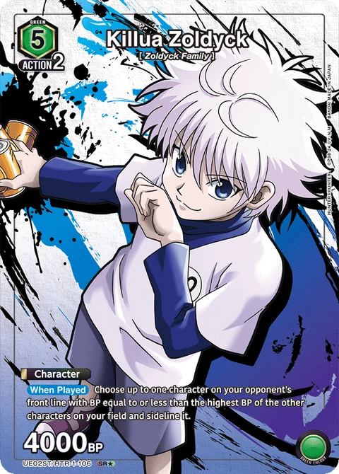Killua Zoldyck - Union Arena (English) card