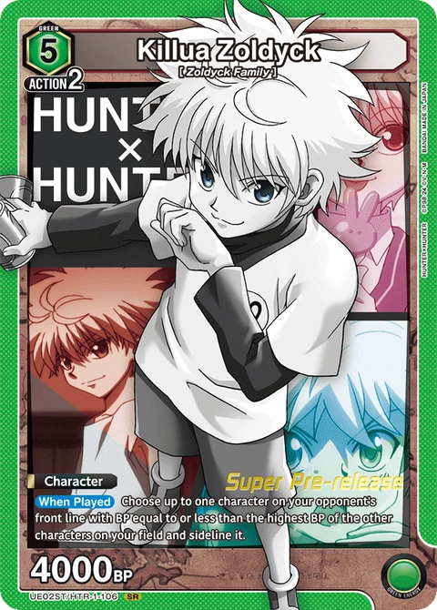 Killua Zoldyck - Union Arena (English) card