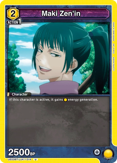 Maki Zen'in - Union Arena (English) card