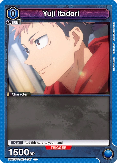 Yuji Itadori - Union Arena (English) card