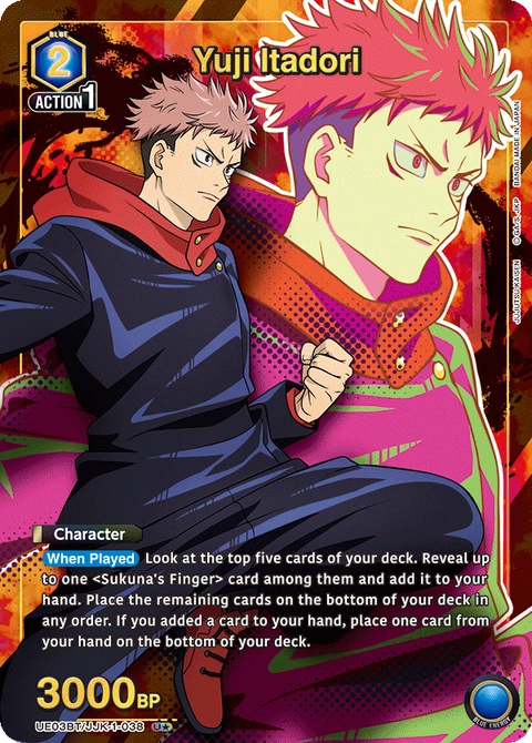 Yuji Itadori - Union Arena (English) card