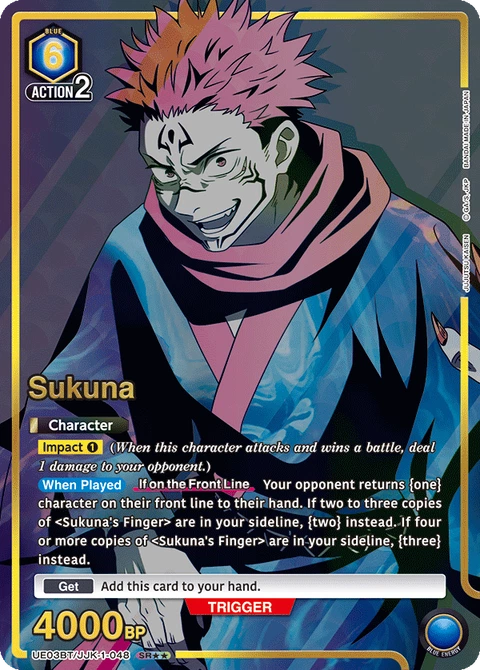Sukuna - Union Arena (English) card