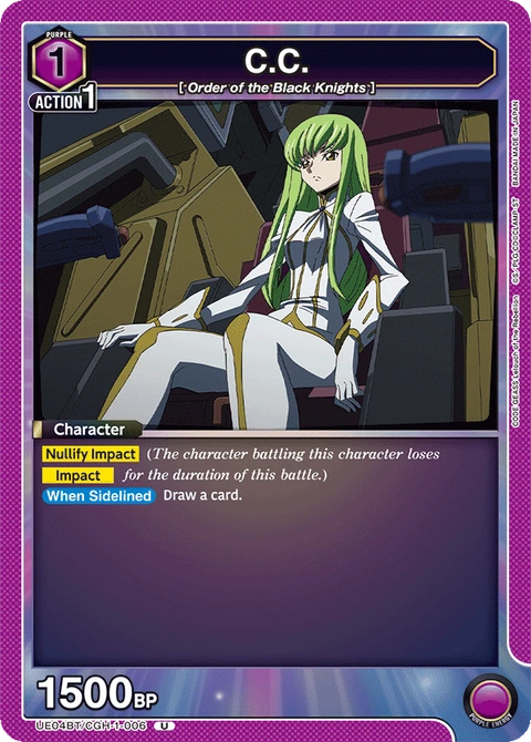 C.C. - Union Arena (English) card