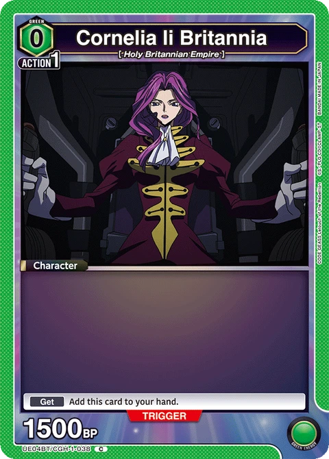 Cornelia li Britannia - Union Arena (English) card