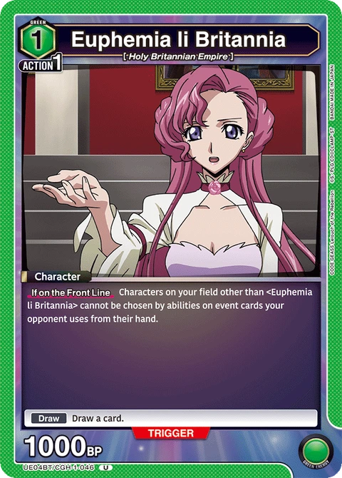 Euphemia li Britannia - Union Arena (English) card