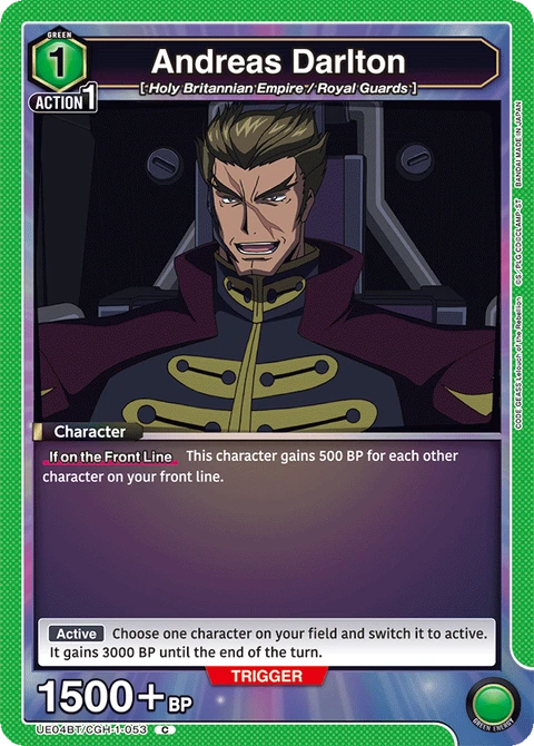 Andreas Darlton - Union Arena (English) card