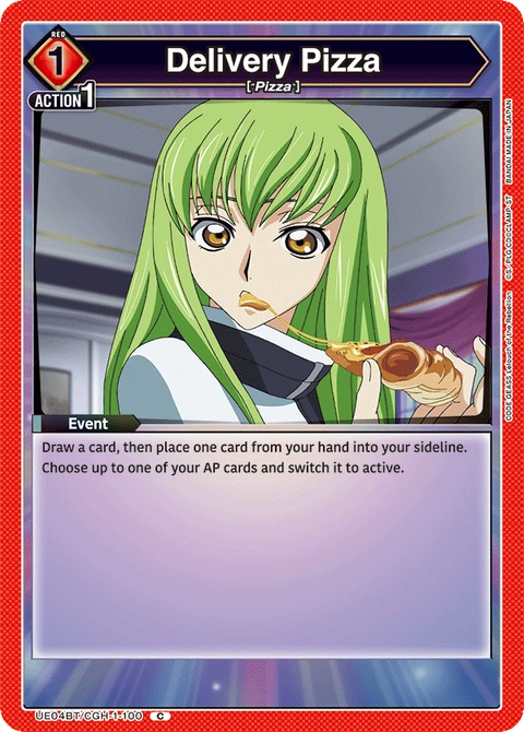Delivery Pizza - Union Arena (English) card