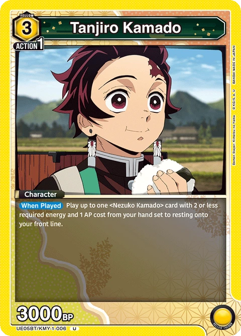 Tanjiro Kamado - Union Arena (English) card