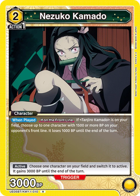 Nezuko Kamado - Union Arena (English) card