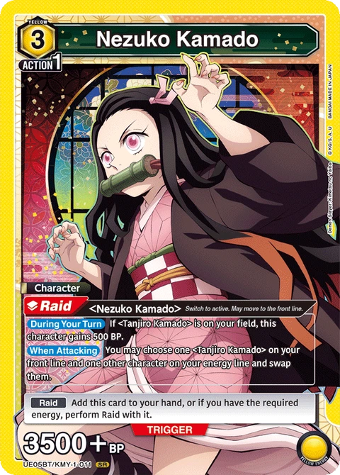 Nezuko Kamado - Union Arena (English) card