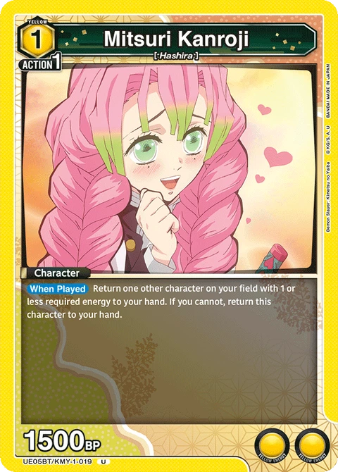 Mitsuri Kanroji - Union Arena (English) card