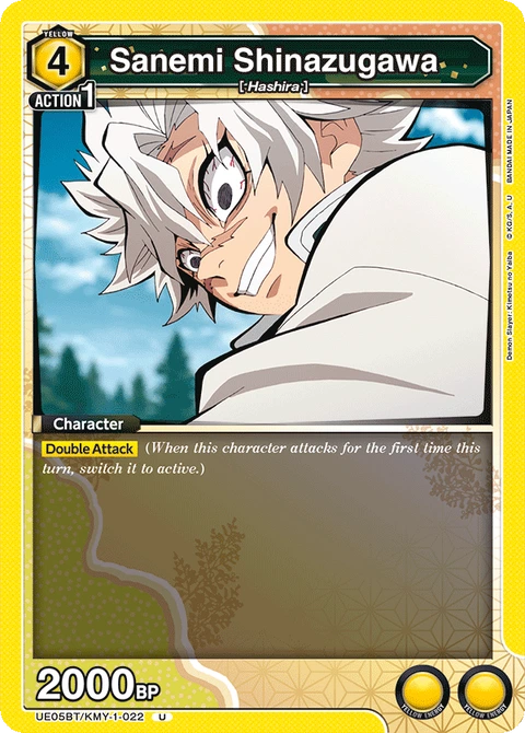 Sanemi Shinazugawa - Union Arena (English) card