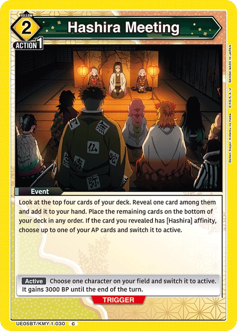 Hashira Meeting - Union Arena (English) card
