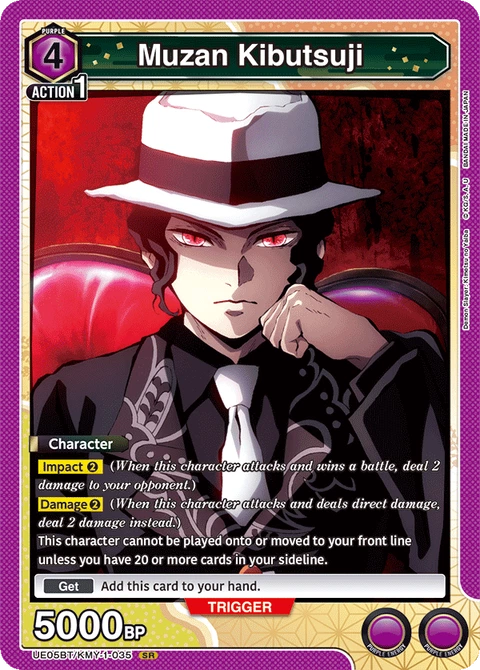 Muzan Kibutsuji - Union Arena (English) card