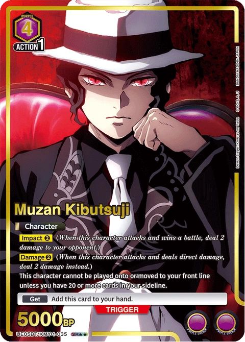 Muzan Kibutsuji - Union Arena (English) card