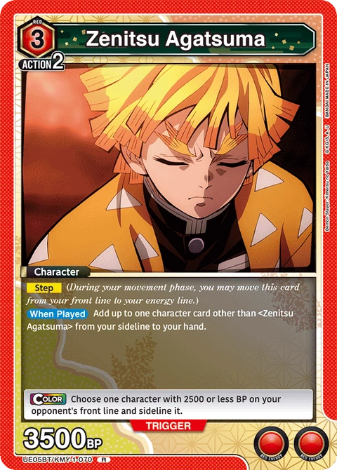 Zenitsu Agatsuma - Union Arena (English) card
