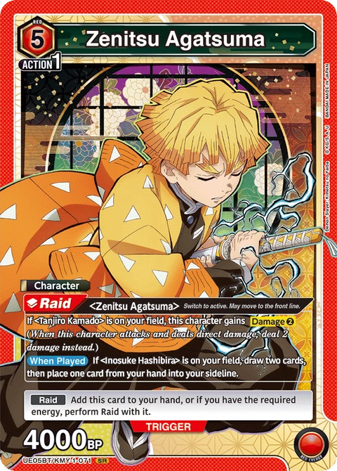 Zenitsu Agatsuma - Union Arena (English) card