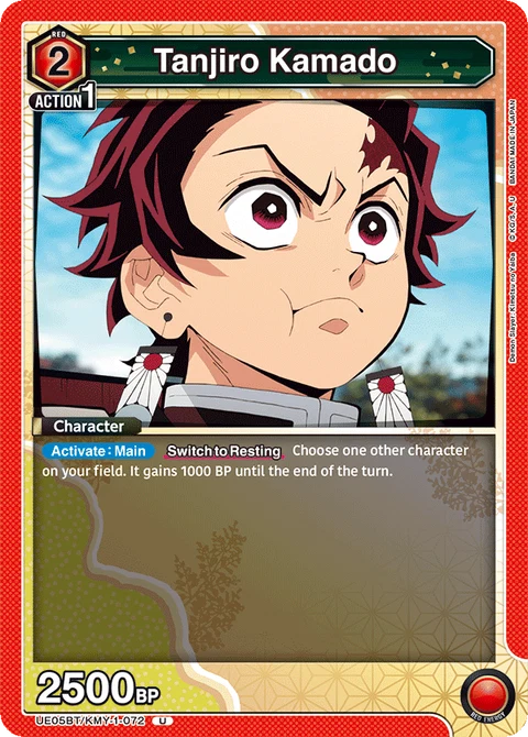 Tanjiro Kamado - Union Arena (English) card
