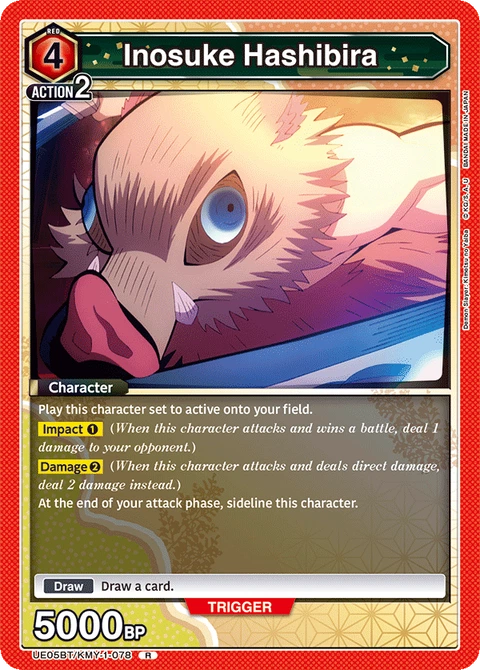 Inosuke Hashibira - Union Arena (English) card