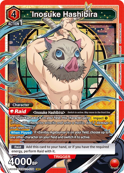 Inosuke Hashibira - Union Arena (English) card