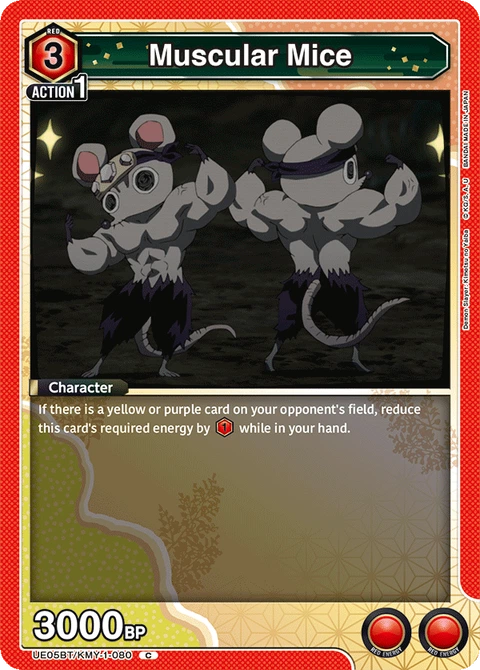 Muscular Mice - Union Arena (English) card