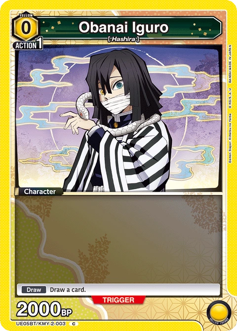 Obanai Iguro - Union Arena (English) card