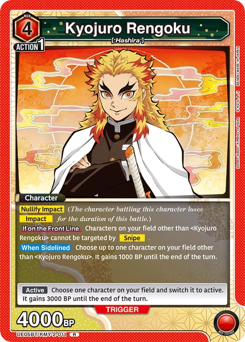 Kyojuro Rengoku - Union Arena (English) card