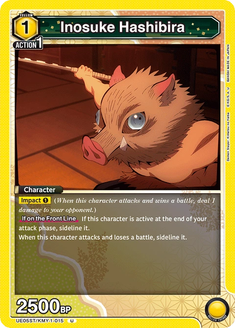 Inosuke Hashibira - Union Arena (English) card