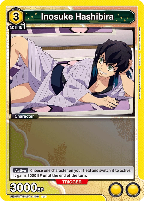Inosuke Hashibira - Union Arena (English) card