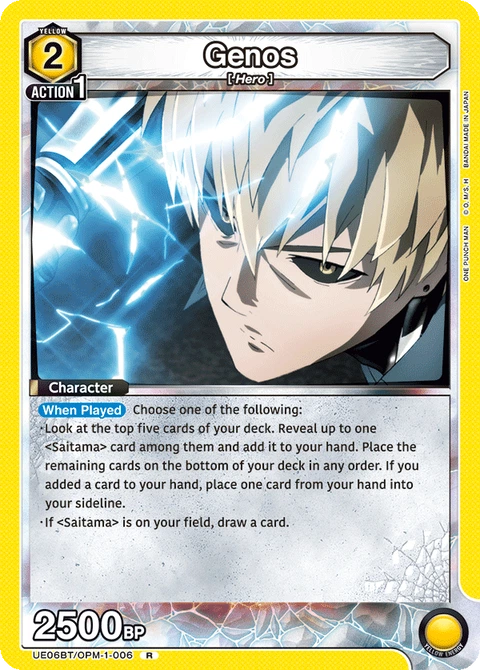 Genos - Union Arena (English) card