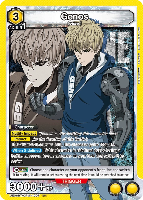 Genos - Union Arena (English) card
