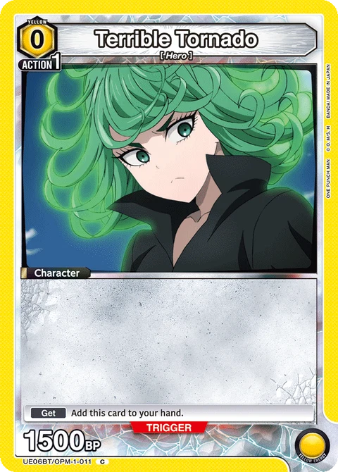Terrible Tornado - Union Arena (English) card