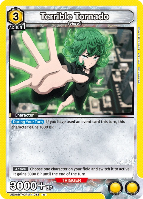 Terrible Tornado - Union Arena (English) card