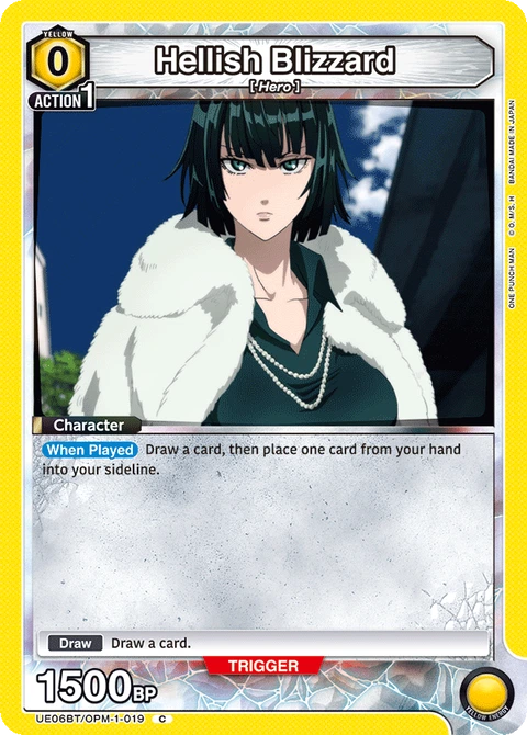 Hellish Blizzard - Union Arena (English) card