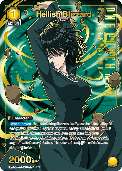 Hellish Blizzard - Union Arena (English) card