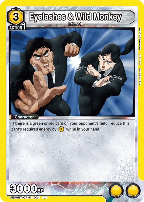 Eyelashes & Wild Monkey - Union Arena (English) card
