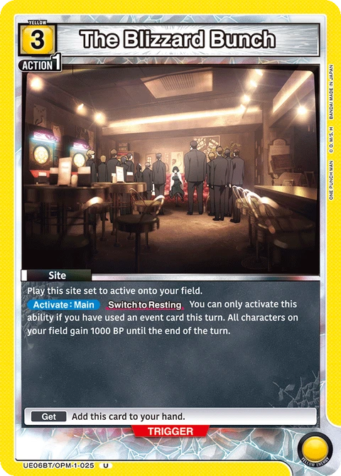 The Blizzard Bunch - Union Arena (English) card