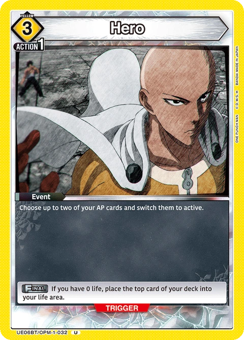 Hero - Union Arena (English) card