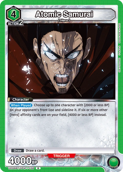 Atomic Samurai - Union Arena (English) card