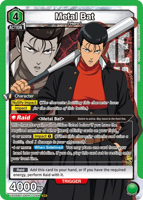 Metal Bat - Union Arena (English) card