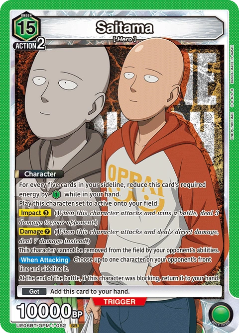 Saitama - Union Arena (English) card