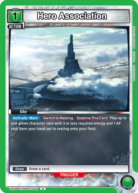 Hero Association - Union Arena (English) card